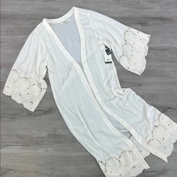 ☀️RIP CURL☀️ RHODES KIMONO COVER UP - Picture 2 of 15